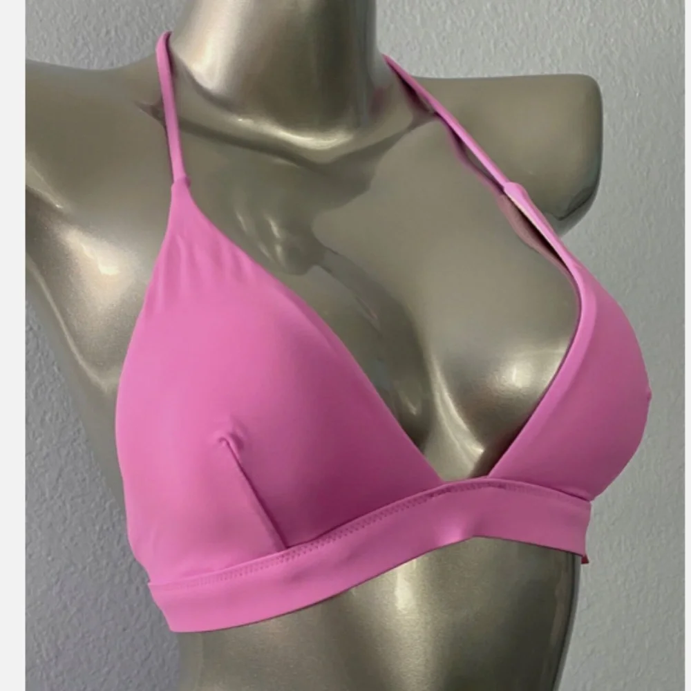 Victorias Secret Swim Nwt Berry Gelato Wireless Halter Swim Bikini Top